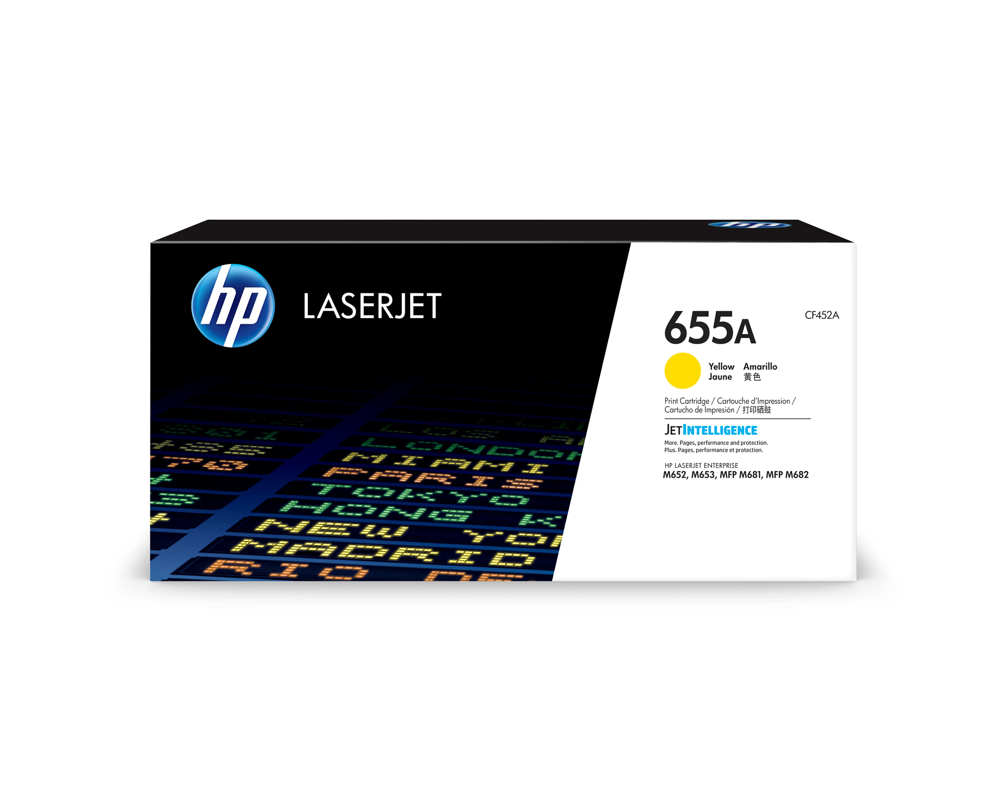 TONER HP 655A AMARILLO/10500 PAGINAS/CF452A
