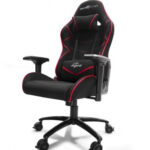 Silla Game Factor Cgc600-Rd Tela Reclinable Negro-Rojo