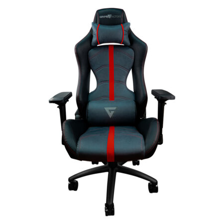 Silla Game Factor Cgc650-Rd, Reclinable, 4D, 150Kg Negro/Rojo
