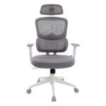 Silla Vorago Start The Game Cgm-400-Wh Mesh / Reclinable / Descansa Brazos 1D / Blanco -