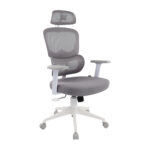 Silla Vorago Start The Game Cgm-400-Wh Mesh / Reclinable / Descansa Brazos 1D / Blanco -