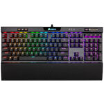 Teclado Gamer Corsair K70 Rgb Mecanico, Cherry Mx, Español, Ch-9109018-Sp