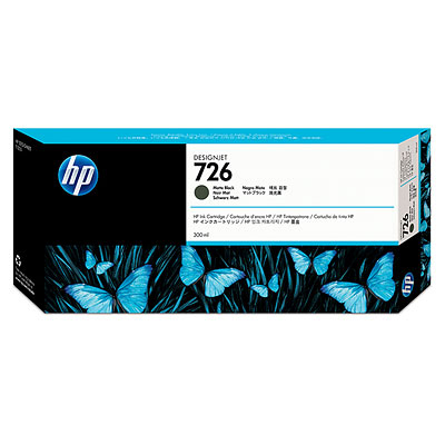 Tinta HP 726 – Ch575A, Negro 300Ml