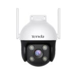 Cámara De Vigilancia Para Exteriores De Alto Rendimiento Tenda Ch7,Integra Cobertura Visual De 360°,Visión Nocturna A Color Y Detección De Personas.