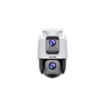 Camara Equipada Con Lente Fijo De 3Mp Y Lente Pt De 3Mp, Puede Proteger Simultáneamente 2 Áreas Diferentes, Reduciendo Eficazmente Los Puntos Ciegos.