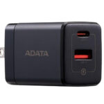 CARGADOR DE PARED ADATA CHARGERU-0352-QCPDBK 35W, 1 PUERTOS USB-C, 1 PUERTO USB-A, ENCHUFE PLEGABLE, NEGRO