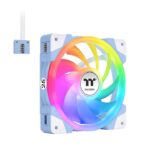 Ventilador Swafan Ex12 Argb Sync Hydrangea Blue Thermaltake (Paquete De 3 Ventiladores), Aspas Intercambiables
