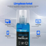 Limpiador De Pantallas Vorago Cln-109 Antiestatico 150Ml C/Franela Microfibra