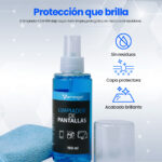 Limpiador De Pantallas Vorago Cln-109 Antiestatico 150Ml C/Franela Microfibra