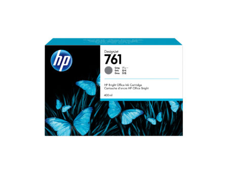 Cartucho De Tinta HP Lf 761 Gris T7100 Designjet 400Ml