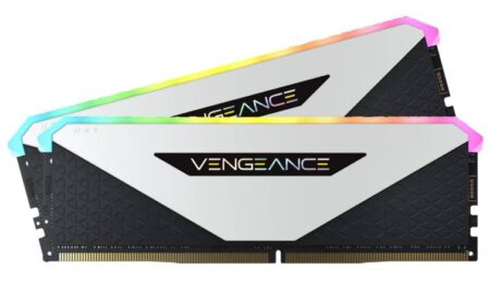 Memoria DDR4 16Gb 3200Mhz Corsair Vengeance Rgb Rt 2X8Gb/Blanco/C16/1.35V/Cmn16Gx4M2Z3200C16W