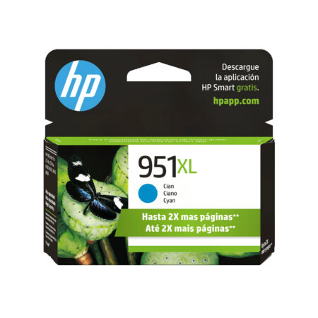 Cartucho De Tinta HP 951Xl Cyan 1,500 Paginas Cn046Al