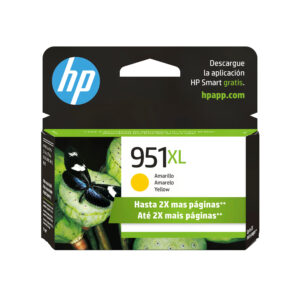 CARTUCHO DE TINTA HP 951XL AMARILLO, 1500 PAGINAS CN048AL