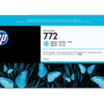 CARTUCHO DE TINTA HP CN632A LF 772 CYAN LIGHT DESIGNJET Z5200 300ML