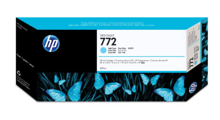 Cartucho De Tinta HP Cn632A Lf 772 Cyan Light Designjet Z5200 300Ml