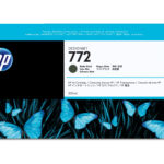 CARTUCHO DE TINTA HP CN635A LF 772 NEGRO MATE DESIGNJET Z5200 300ML