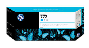 CARTUCHO DE TINTA HP CN636A LF 772 CYAN DESIGNJET Z5200 300ML