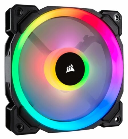 Ventilador Corsair Ll120 Rgb Dual Light Loop, 120Mm, Co-9050071-Ww