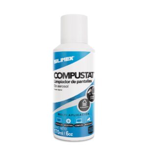 Limpiador Antiestático De Pantallas Silimex Compustat 170ml En Aerosol