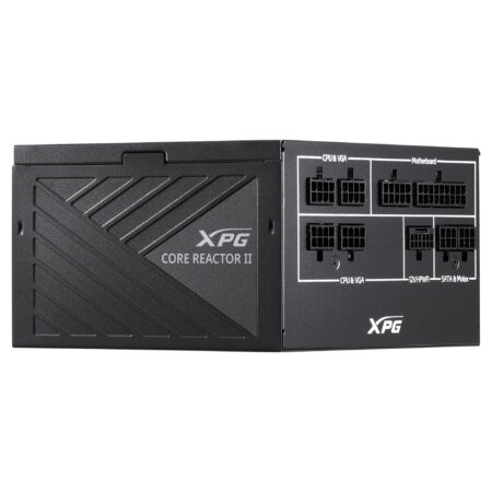 Fuente De Poder 1000W Xpg Corereactorii1000G-Bkcus Core Reactor Ii, 80 Plus Gold, 24-Pin ATX, 120Mm, Negro