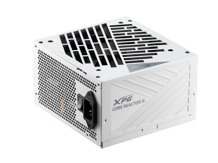 Fuente De Poder 850w Xpg Corereactorii850g-whcus, Gamer, Modular, Core Reactor Ii 80 Plus Gold, Atx, 120mm, Color Blanco