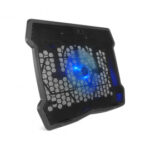 Base Enfriadora P/Laptop Hasta 15.6" Vorago Cp-103 125Mm/LED/ Color Negro