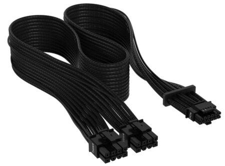Cable De Alimentacion Corsair Cp-8920331 Premium Individually Sleeved 12+4Pin/De Psu/PCIE 5.0/Gen 5/12Vhpwr/600W/Negro