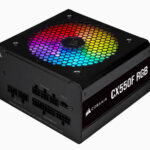 Fuente De Poder Corsair Cx550F - Negro
