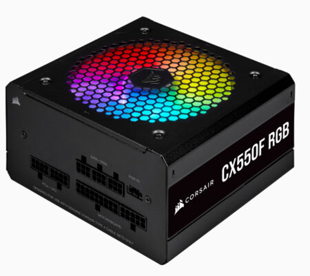 Fuente De Poder Corsair Cx550F - Negro