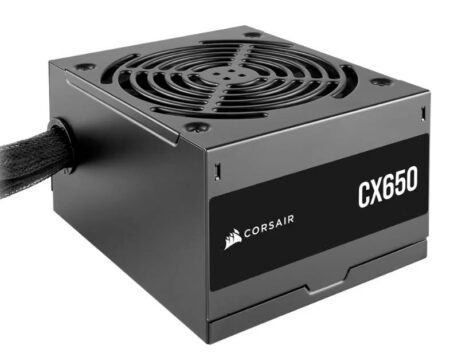 Fuente De Poder 650W Corsair Cp-9020278-Na, Cx650 80 Plus Bronze/0+4 Pin ATX/120Mm/Negro