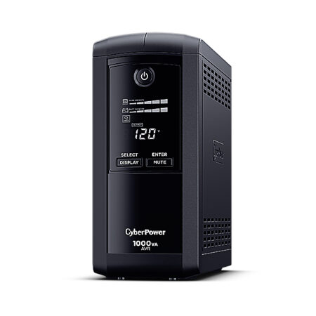 Nobreak UPS Cyberpower Cp1000Av 1000Va/600W LCD Avr.mini Tower
