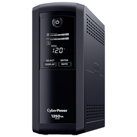 No-Break Cyberpower – 1350 VA, 815 W, 16 H, Negro, Hogar Y Oficina