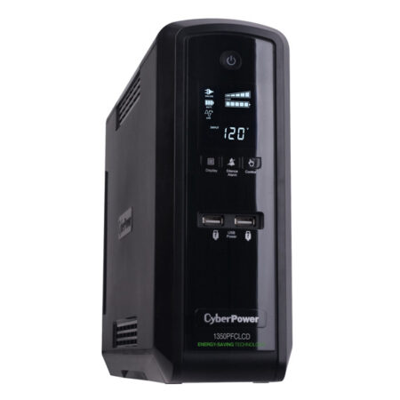No-Break Cyberpower - 1350 VA, 880 W, 8 H, Negro