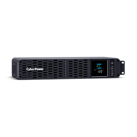 No Break Cyberpower Cp1500Pfcrm2U 1500Va /1000W/Topologia Linea Interactiva/Entrada 120 Vca Nema 5-15P/Onda Senoidal Pura/Torre O Rack 2 Ur/8 Tomas Nema 5-15R