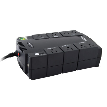 No-Break Cyberpower Cp550Slg - 550 VA, 330 W, 8 H, Negro, Hogar Y Oficina