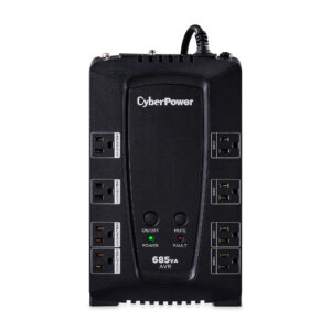 NO BREAK CYBERPOWER CP685AVRG 685VA/390W AVR/COMPACTO/8 CONTACTOS