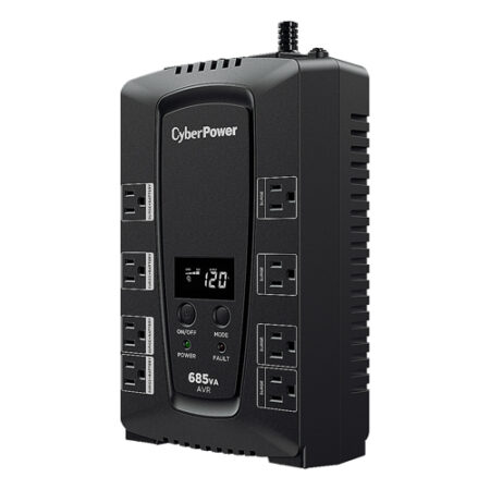 No-Break Cyberpower - 685 VA, 390 W, 8 H, Hogar Y Oficina