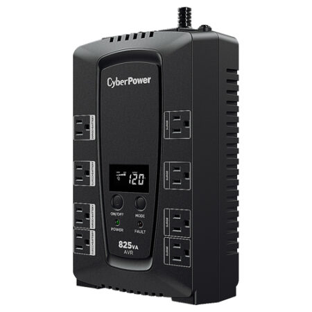 Nobreak UPS Cyberpower Cp825 825Va/450W LCD Avr.compacto.coax.