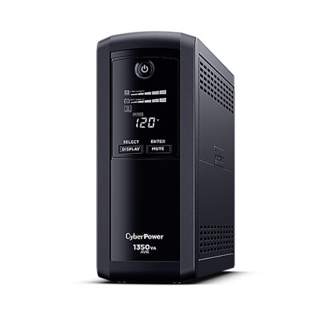 No Break Cyberpower Cp850Avrlcda, 850Va/510W Linea Interactiva/Torre/LCD/9 Contacto