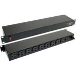 PDU P/DISTRIBUCION DE ENERGIA C/10 TOMAS NEMA 5-15R, 1U RACK