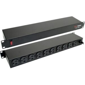 PDU P/DISTRIBUCION DE ENERGIA C/10 TOMAS NEMA 5-15R, 1U RACK