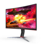 Monitor 31.5" AOC Cq32G2S LED/Curvo/Ultrawide/Full HD/Widescreen/Freesync/1Ms/165Hz/HDMI/DP