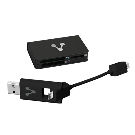 Lector De Memorias Externo USB Vorago Cr-300 Otg