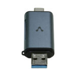 Lector De Memorias Vorago Cr-350 SD/Micro SD USB 3.0 Y Tipo C Otg -