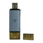 Lector De Memorias Vorago Cr-350 SD/Micro SD USB 3.0 Y Tipo C Otg -