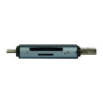 Lector De Memorias Vorago Cr-350 SD/Micro SD USB 3.0 Y Tipo C Otg -
