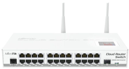 Cloud Router Switch Mikrotik Crs125-24G-1S-2Hnd-In – 1000 Mbit/S, 2, 4 Ghz