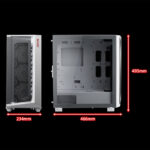 Gabinete Gamer Xpg Adata Cruiser - Media Torre, Gabinete, Color Blanco
