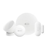 Kit De Alarma Inalámbrico (Cs-B1) / Incluye: 1 Hub - 1 Sensor Pir, 1 Contacto Magnético Y 1 Smart Botón