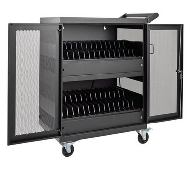 Estación Móvil De Carga Tripp-Lite Csc32Ac – Negro